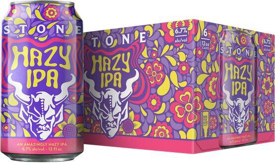 STONE HAZY IPA CANS