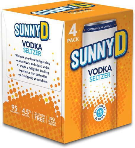 SUNNY D VODKA SELTZER