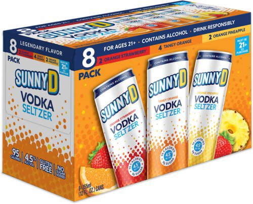 SUNNY D SELTZER VARIETY