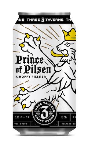 3 TAVERNS PRINCE OF PILSEN CAN