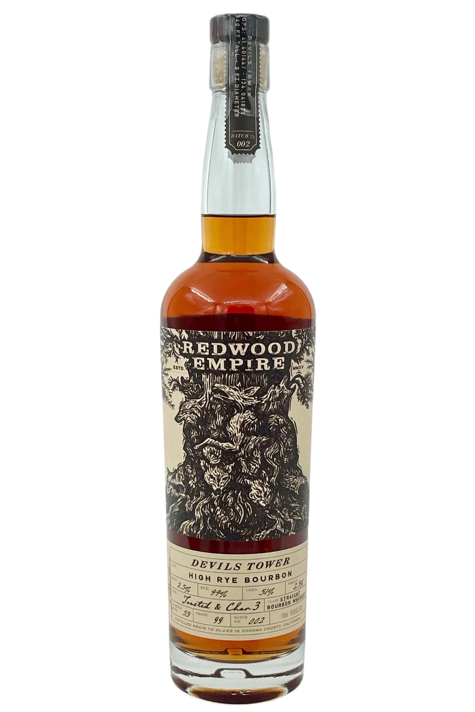 REDWOOD EMPIRE DEVIL'S TOWER RYE