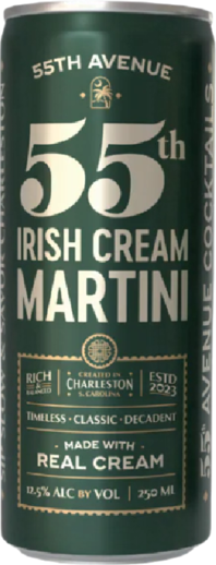 55TH AVE IRISH CREAM MARTINI