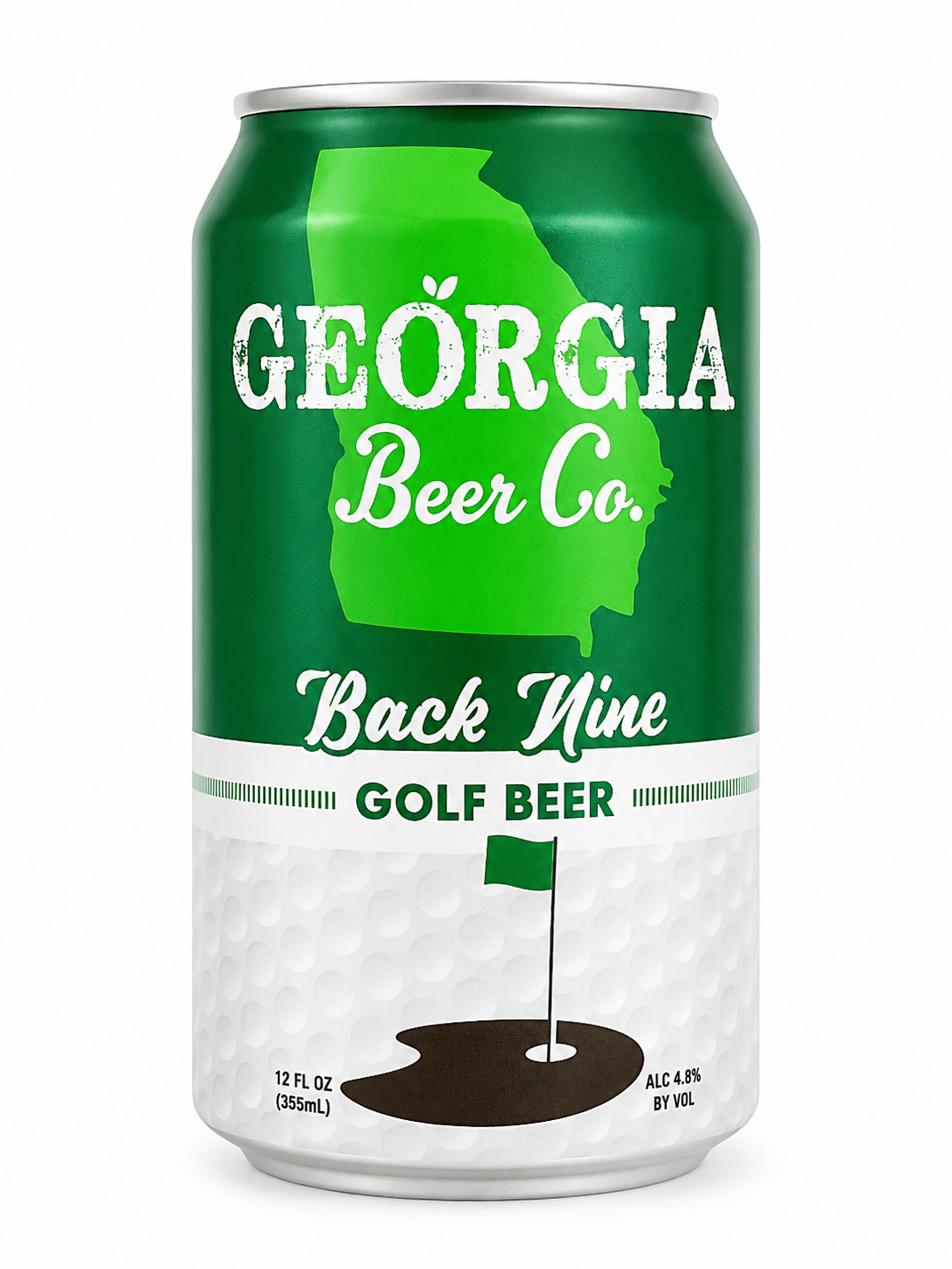GA BEER BACK NINE CANS