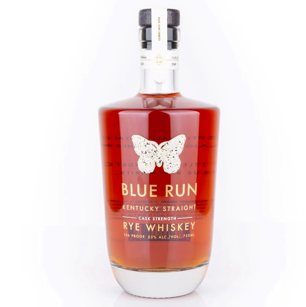 BLUE RUN 106 PROOF CASK RYE