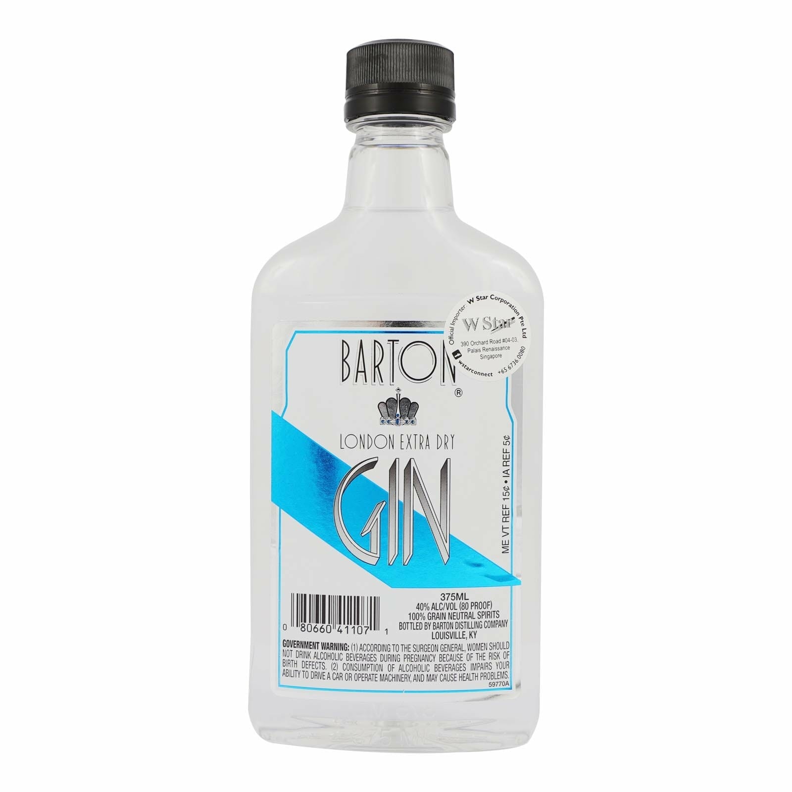 BARTONS GIN 80