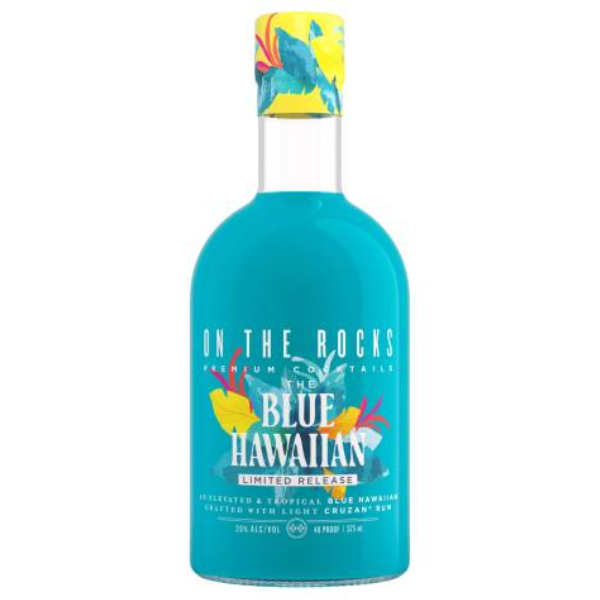 ON THE ROCKS BLU HAWAIIAN