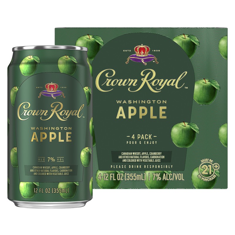 CROWN ROYAL WASH APPLE RTD