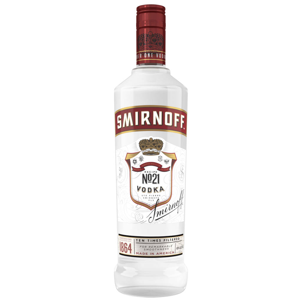 SMIRNOFF VODKA 80 PROOF 750ML