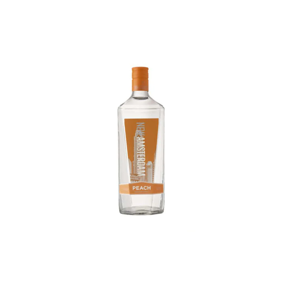 NEW AMSTERDAM PEACH VODKA 750ML