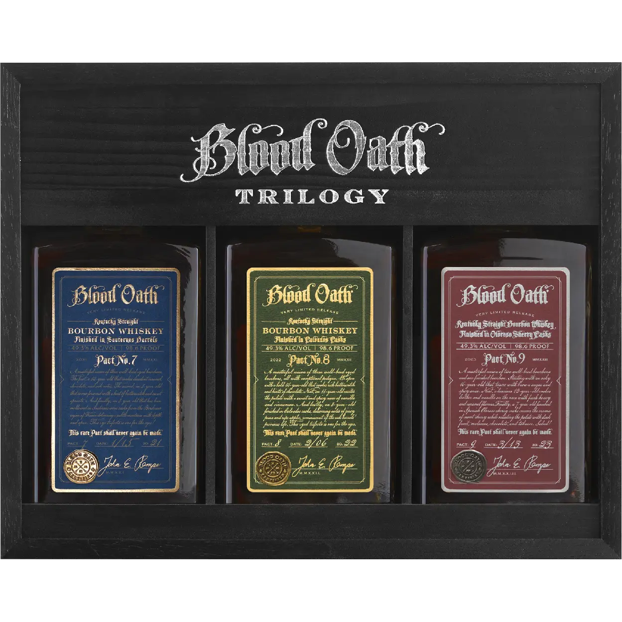 BLOOD OATH TRILOGY