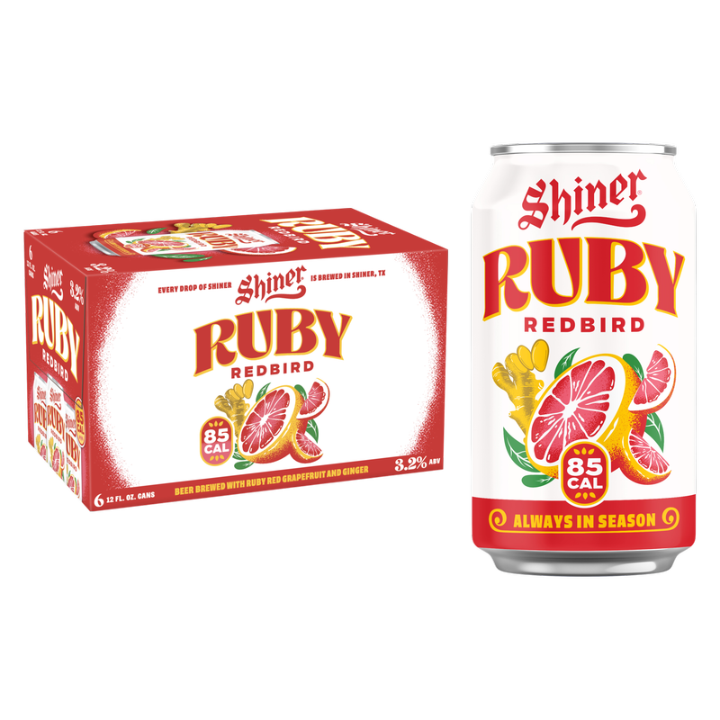 SHINER RUBY REDBIRD 4/6/12 CAN
