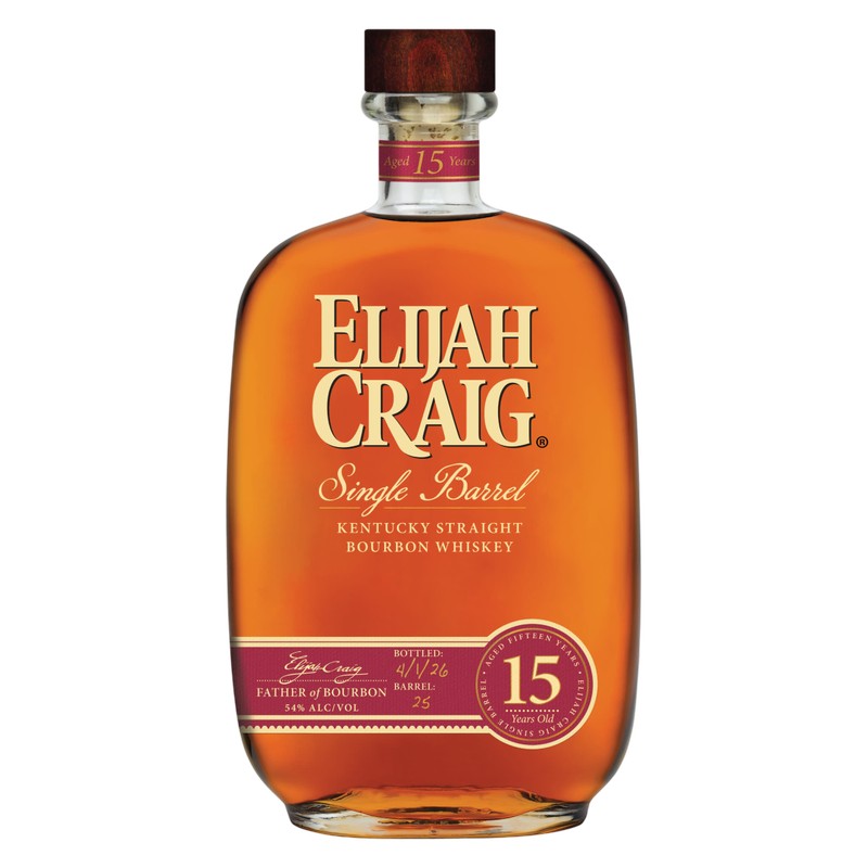 ELIJAH CRAIG 15 YEAR SINGLE BARREL